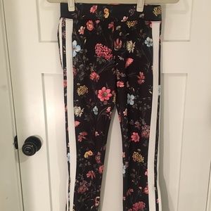Pam & Gela Fineline Floral Track Pants